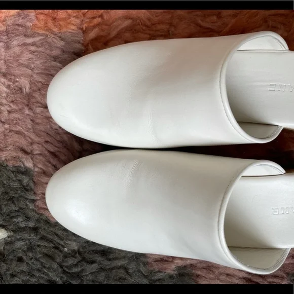 Everlane White Leather Mules - Picture 5 of 6
